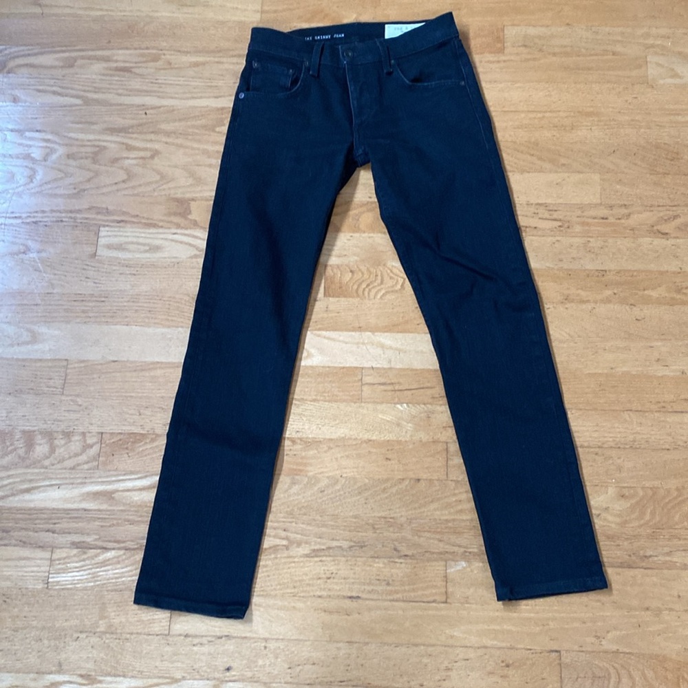 Rag & Bone RB 23X Black Jay Skinny Jean  29 Waist